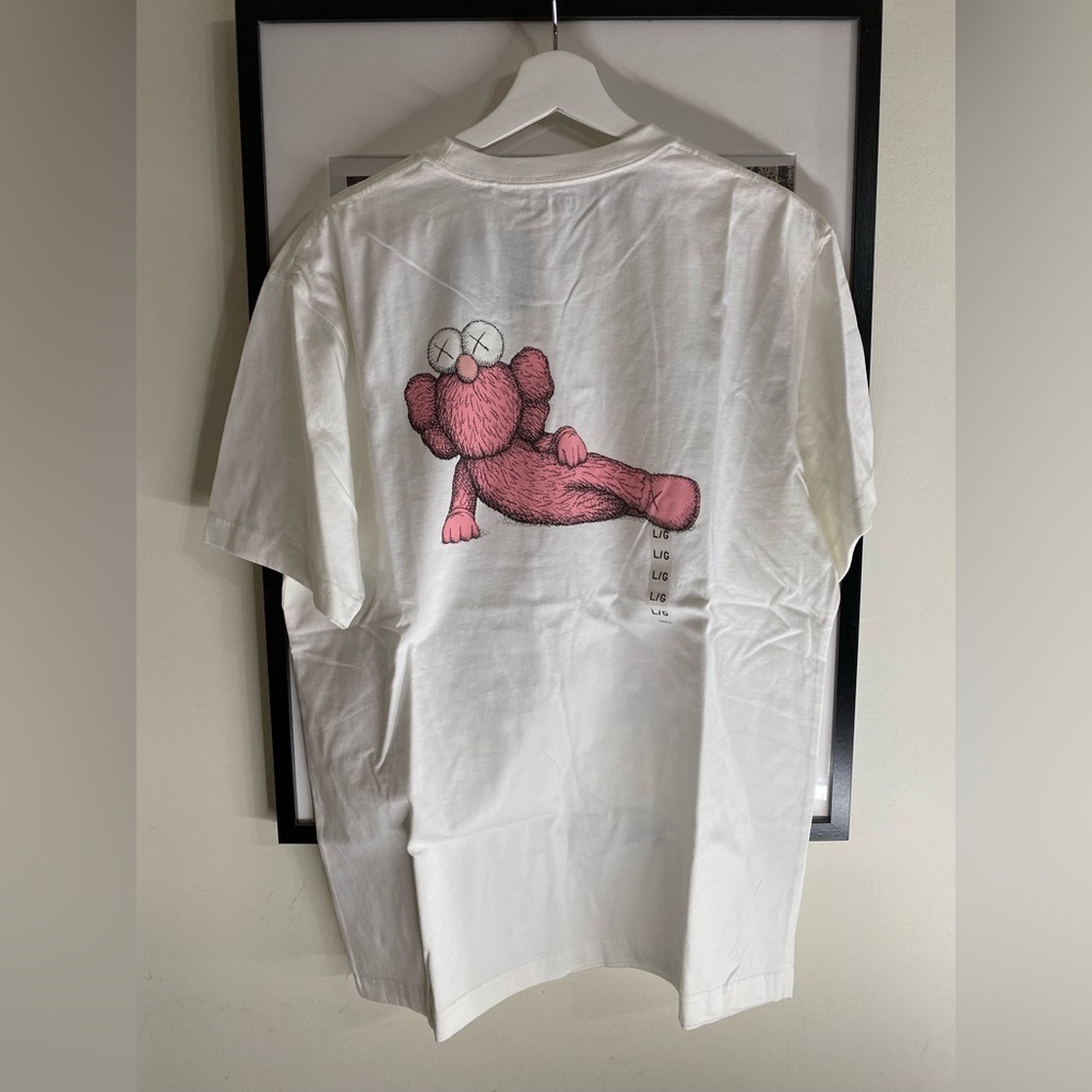 Uniqlo Kaws Pink BFF T-shirt